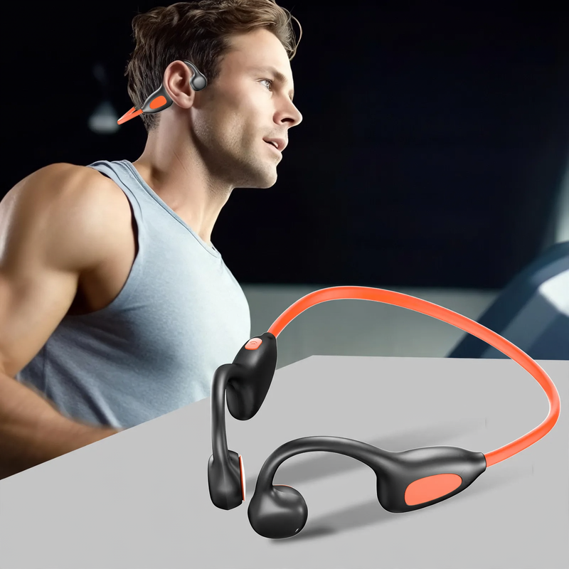 Bone conduction Bluetooth headphones, sporty
