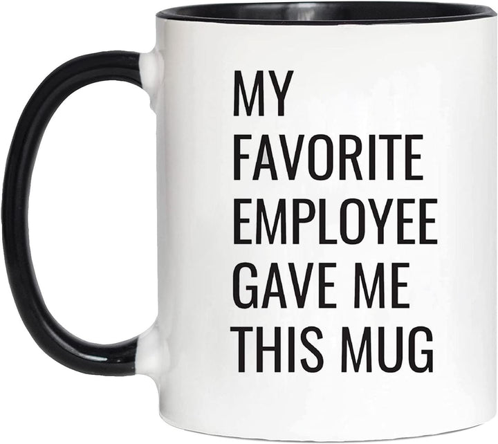 Ceramic coffee mug with saying, 301–400 ml