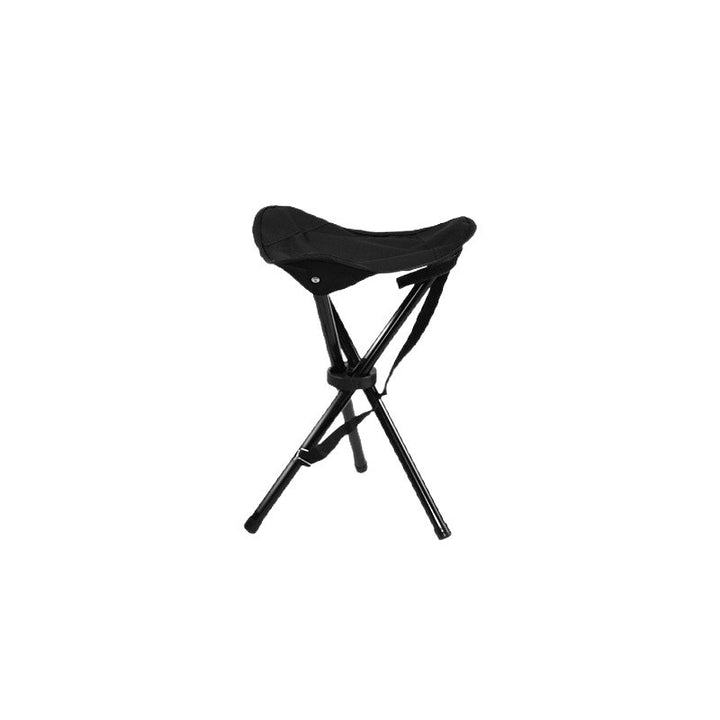 Folding stool made of plastic and steel with Oxford fabric