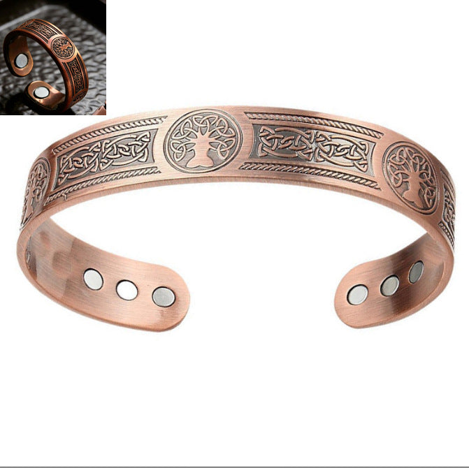 Bracelet made of stainless steel, open, smooth surface