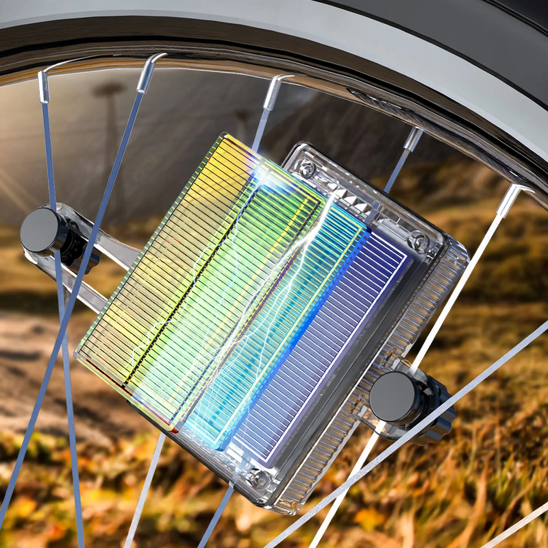 Bicycle hub blink light, wheel decoration, night ride