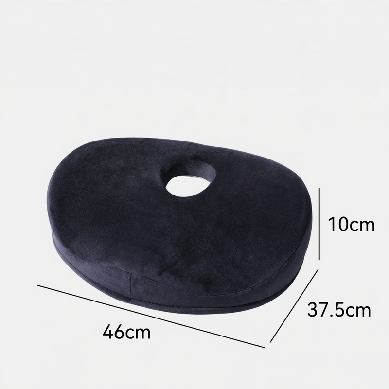 Memory foam seat cushion for office chairs