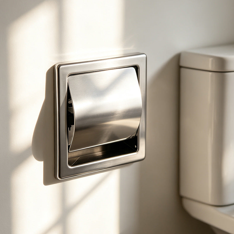 Stainless Steel Toilet Paper Holder for Wall