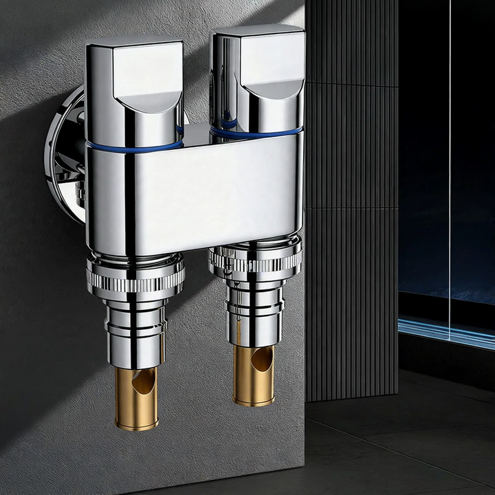 Washing machine faucet, model HX-A-1438, double outlet