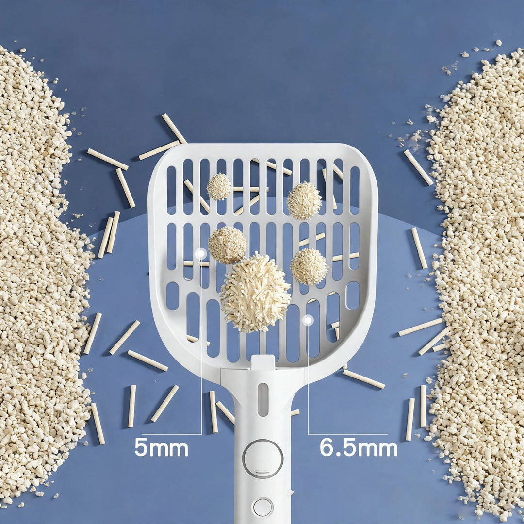 Intelligent cat litter scoop with spray function