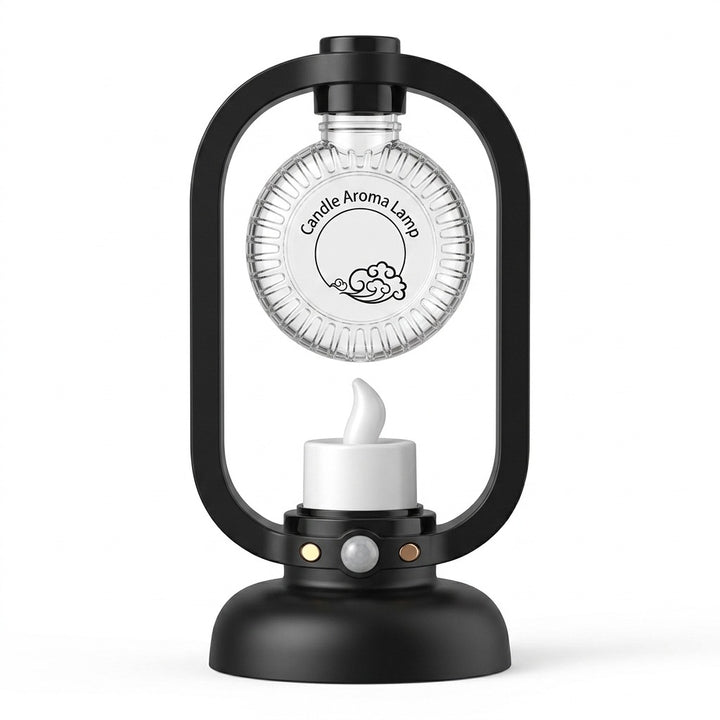 Automatic room fragrance diffuser with mist formation