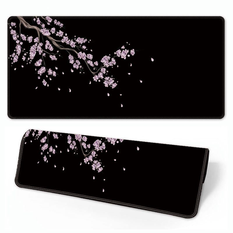 Gaming mouse pad made of natural rubber