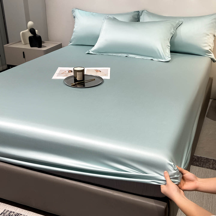Lyocell bed sheet set, 3-piece, cooling