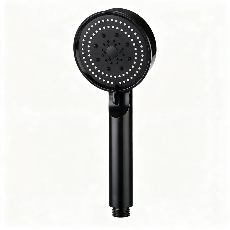 Hand shower with 3 spray types and stop function