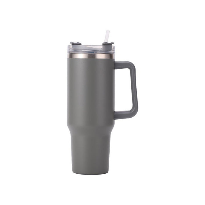 Stainless steel insulated mug with handle, 1200 ml
