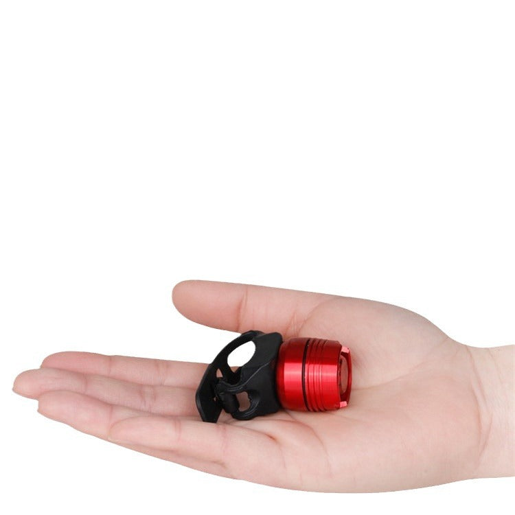 Bicycle rear light with battery