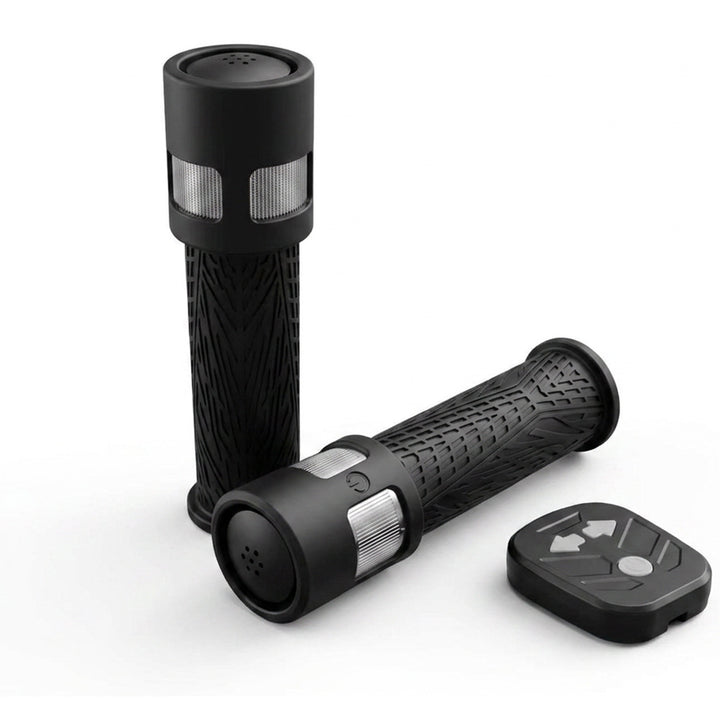 LED handlebar light with remote control for e-scooter