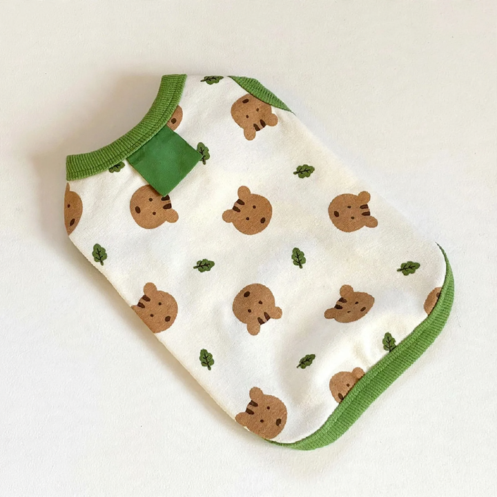 Breathable summer tank top for small dogs