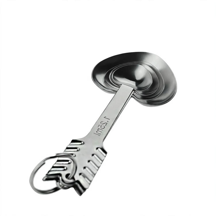 Stainless Steel Measuring Spoon Heart Shape