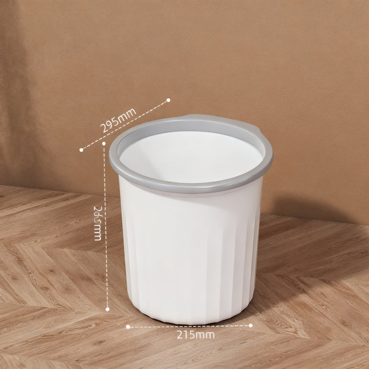 Plastic waste bin, 4 L, cylindrical