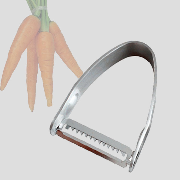 U-shaped stainless steel vegetable slicer