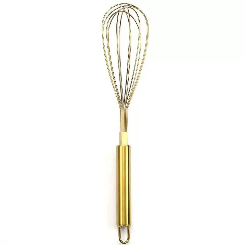 Stainless steel hand whisk