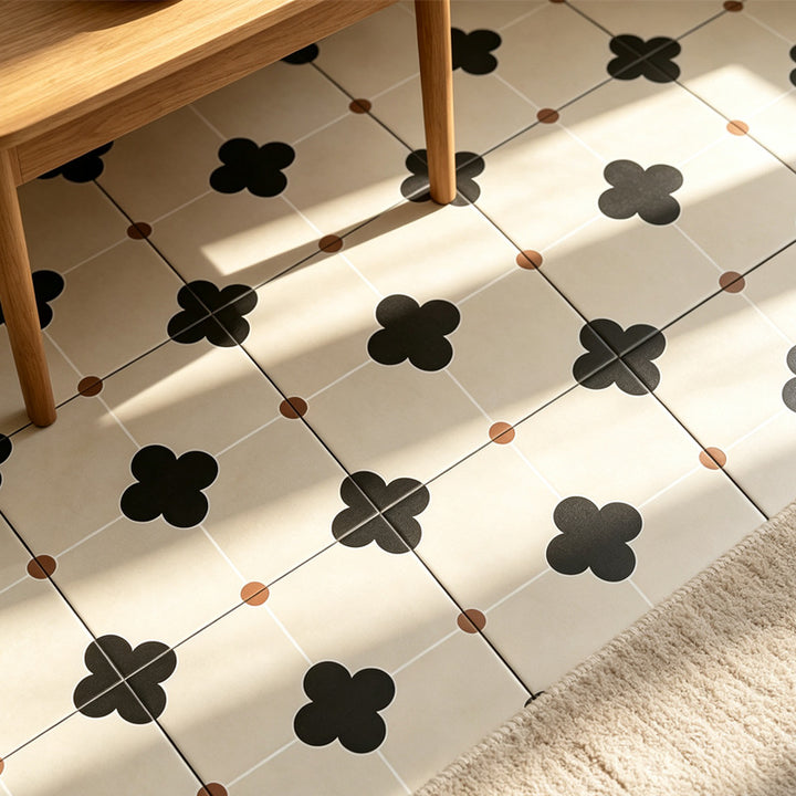 Marble floor sticker, self-adhesive