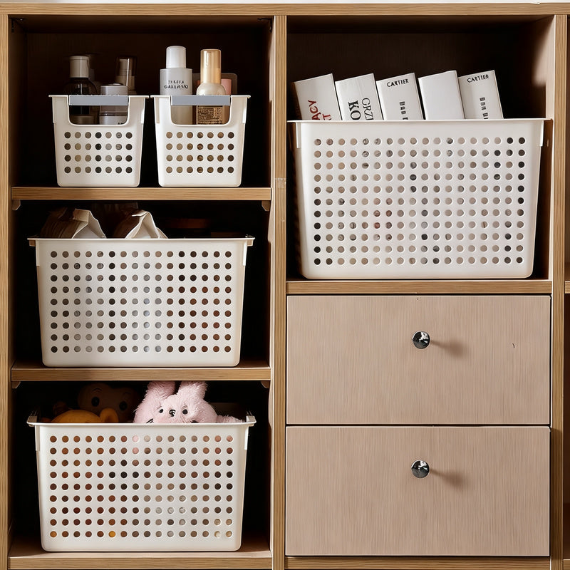 Storage basket plastic, various sizes