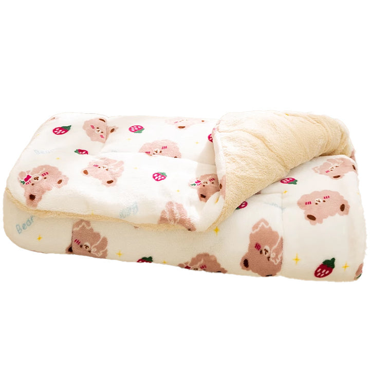 Pet mat made of flannel, warming, different sizes