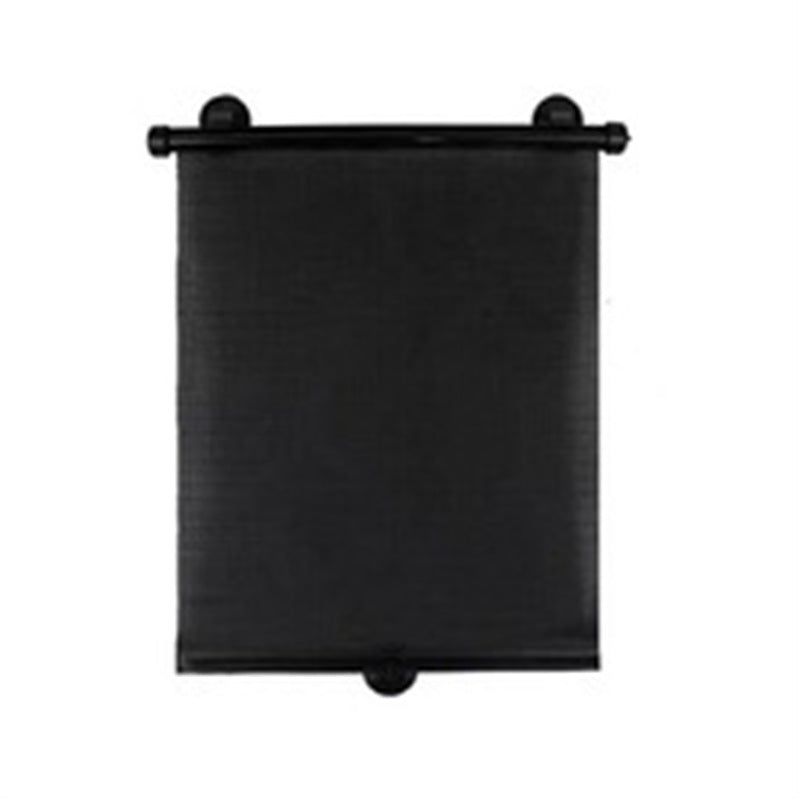 Car sunshade with suction cup, mesh fabric