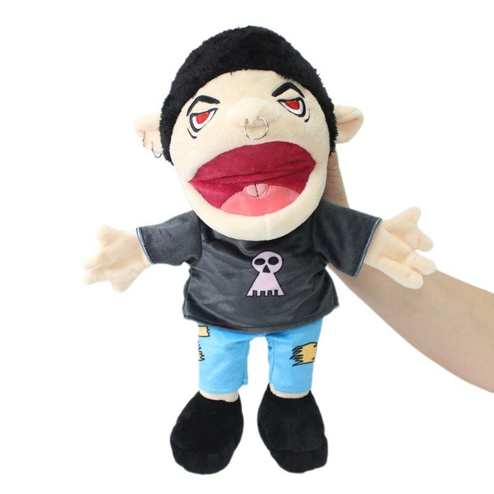 Hand puppet shark with movable arms