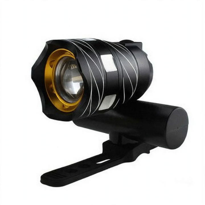 Bicycle light T6 with USB charging and high beam