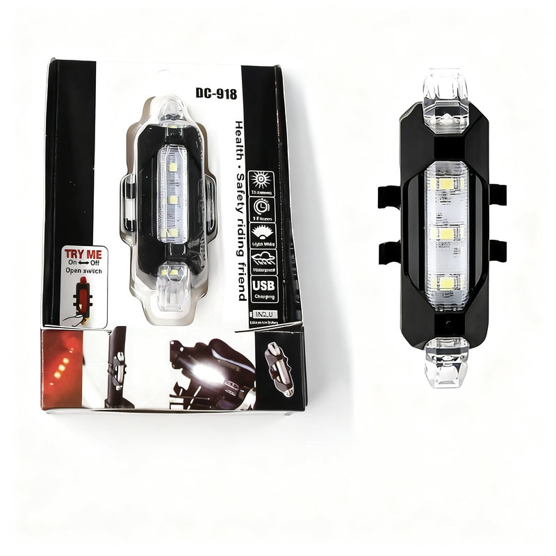 USB bike lighting front