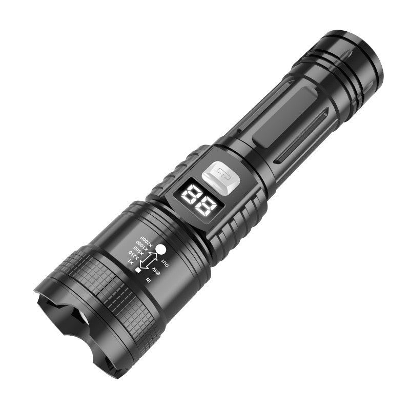 Rechargeable LED flashlight, model 6607