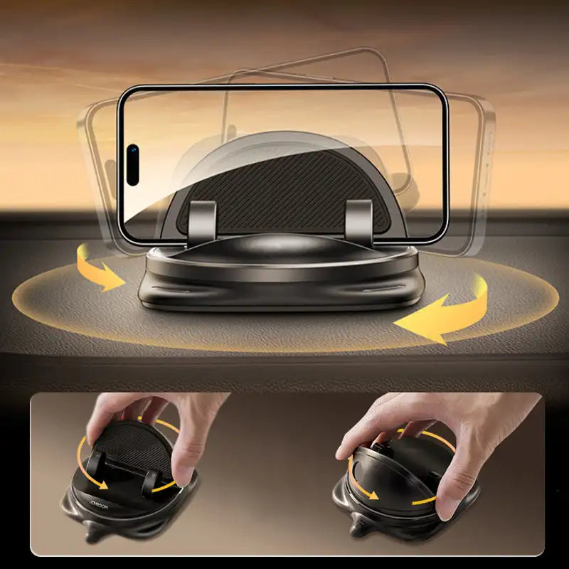 Kalsten | 360° RotateX – Universal Rotating Car Phone Holder | Secure & Adjustable Mount for All Smartphones