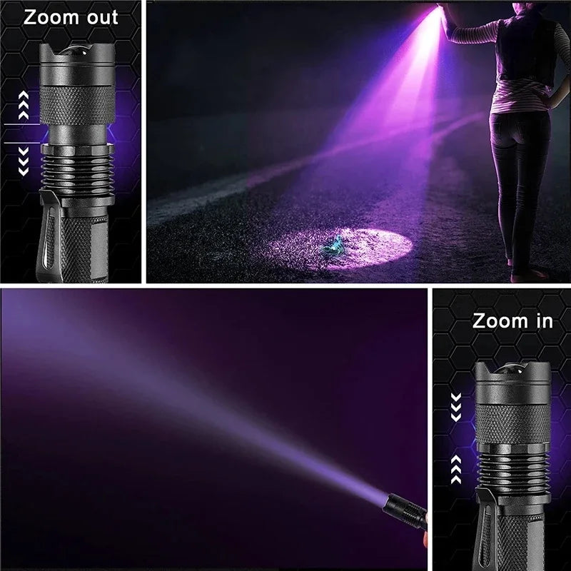 Kalsten | LED UV Flashlight - Ultraviolet Inspection Lamp for Pet Urine and Stain Detection