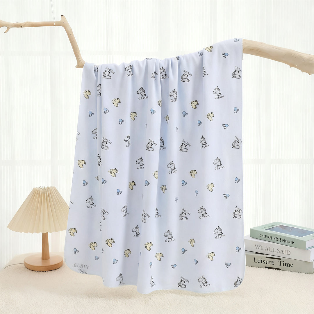 Baby changing cloth made of cotton, 90×90 cm