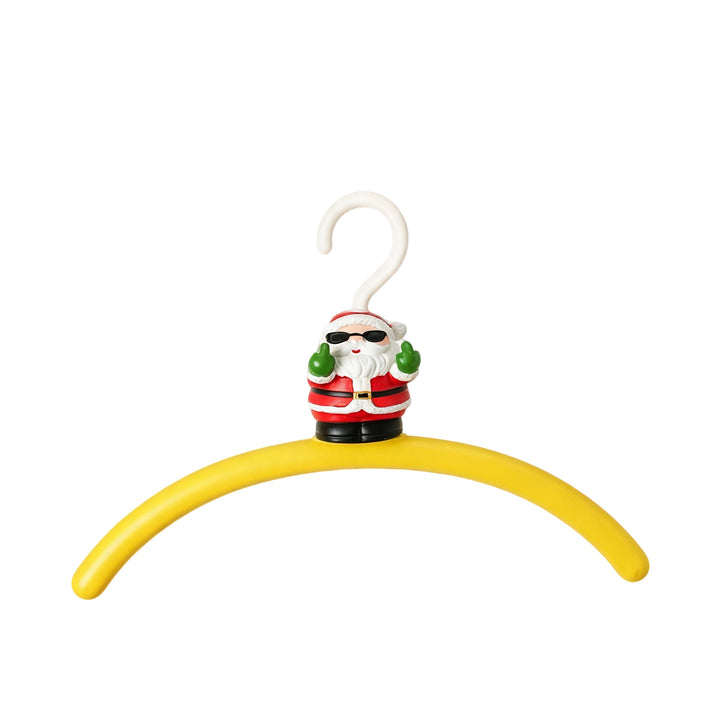 Plastic clothes hanger with cartoon design