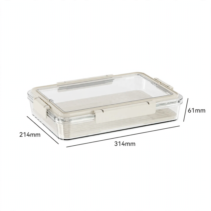 Food storage container made of food-grade PET, 4–5 L