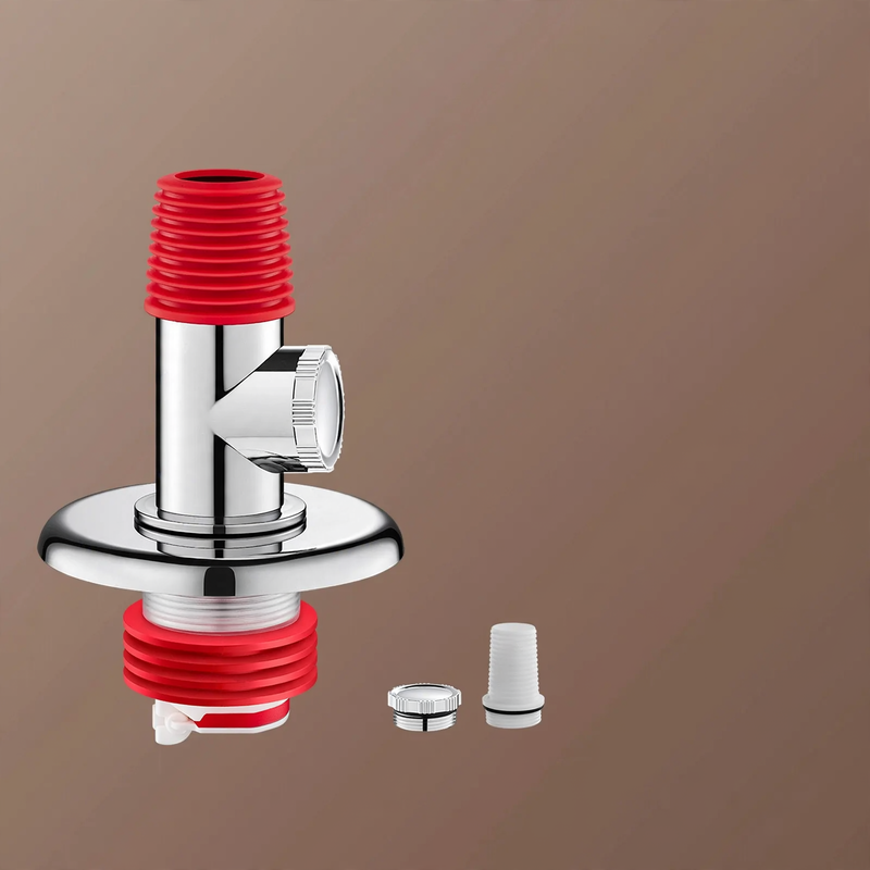 Washing machine drain adapter made of copper