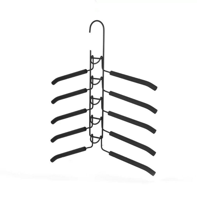 Stainless steel pant hangers, non-slip