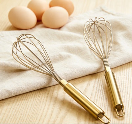 Stainless steel hand whisk