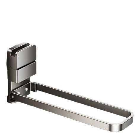 Towel holder with suction cup, foldable