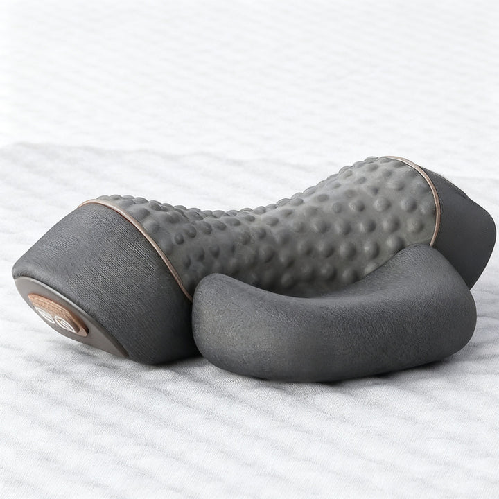 Neck massage pillow with heating function