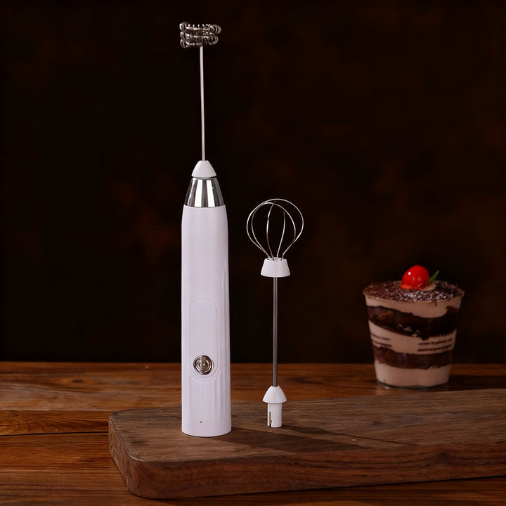 Electric milk frother, USB-C, multiple functions