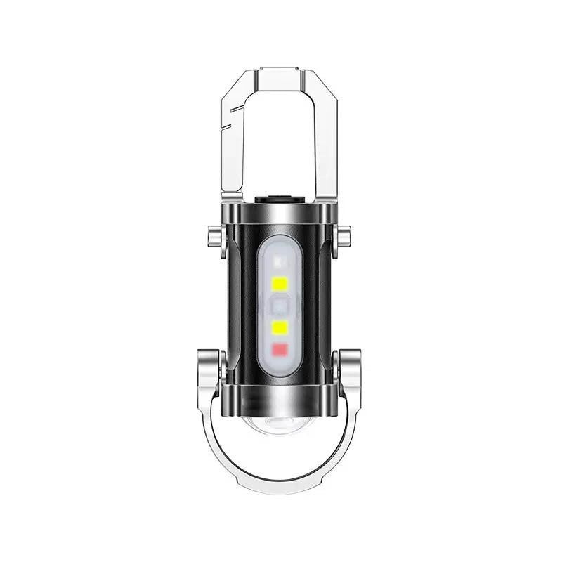 Mini flashlight with keychain, LED