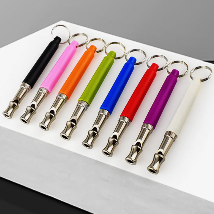Plastic dog whistle, multiple colors