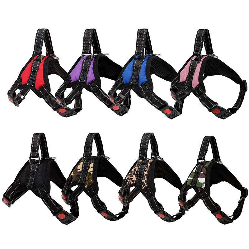 Dog harness for large dogs, padded