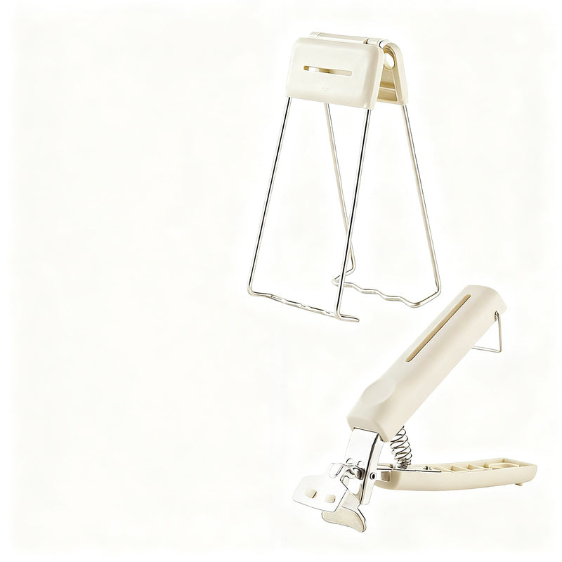 Heat protection tongs for bowls and plates