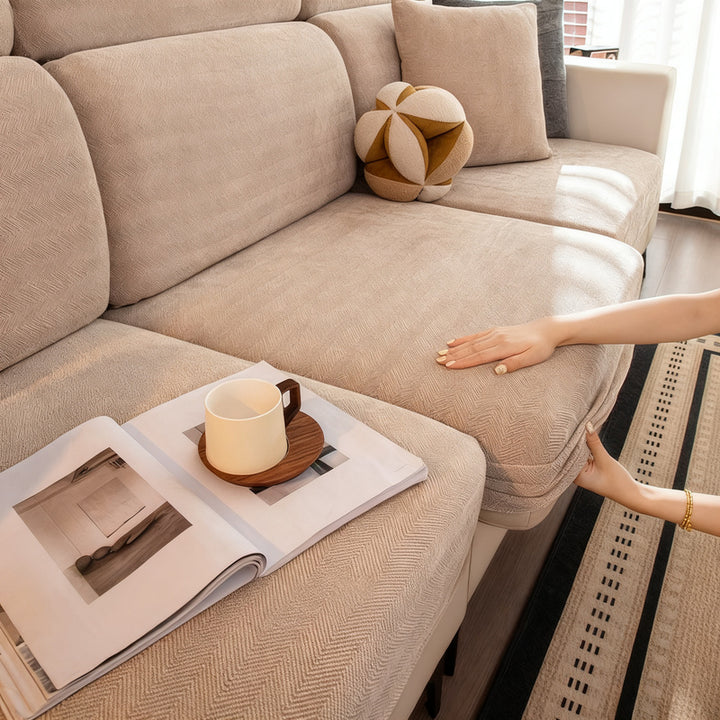 Chanelle sofa cover, universal fit