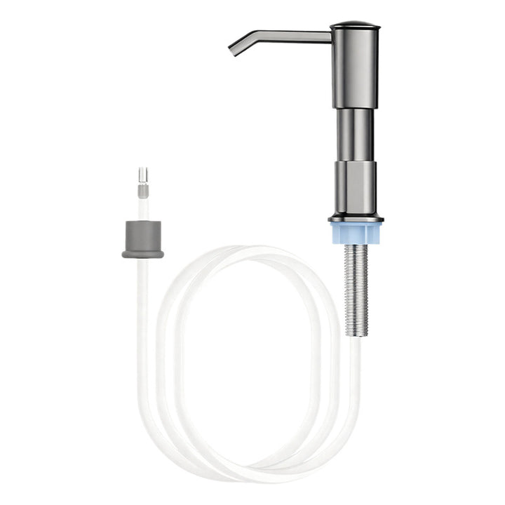 Dish soap dispenser for the kitchen sink