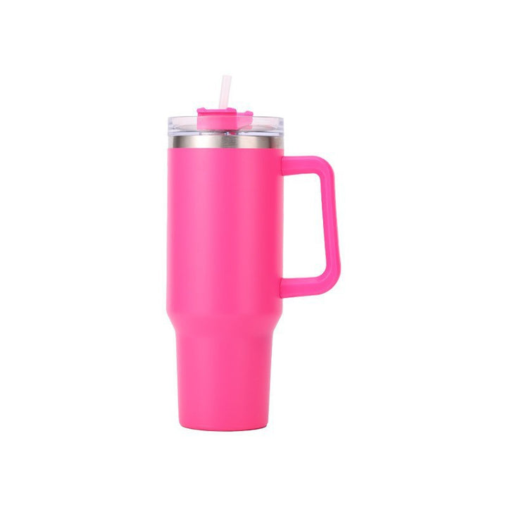 Stainless steel insulated mug with handle, 1200 ml