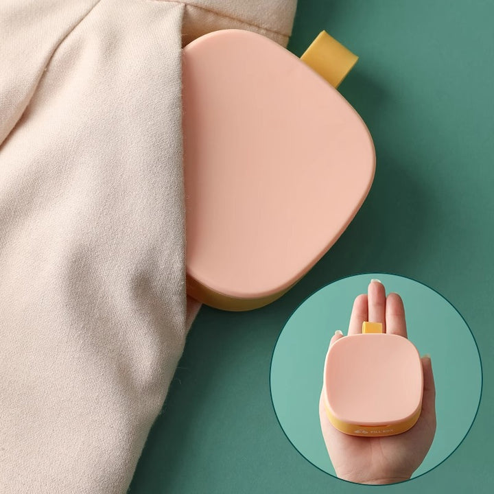 Pill organizer with compartments, portable