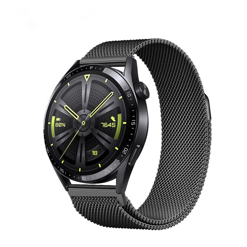 Black Luxury Bracelet for UltradThin Smartwatch