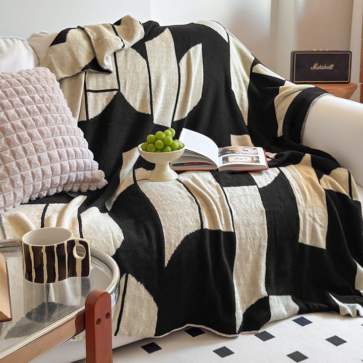 Acrylic Throw Blanket, simple and elegant